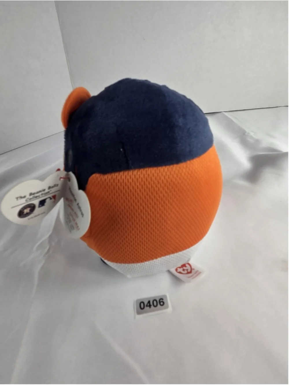 Ty Beanie Ballz — Houston Astros MLB Plush Toy — Official Licensed NWT #406